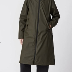 Parka TANTÄ TORM verde Khaki - Imagen 2