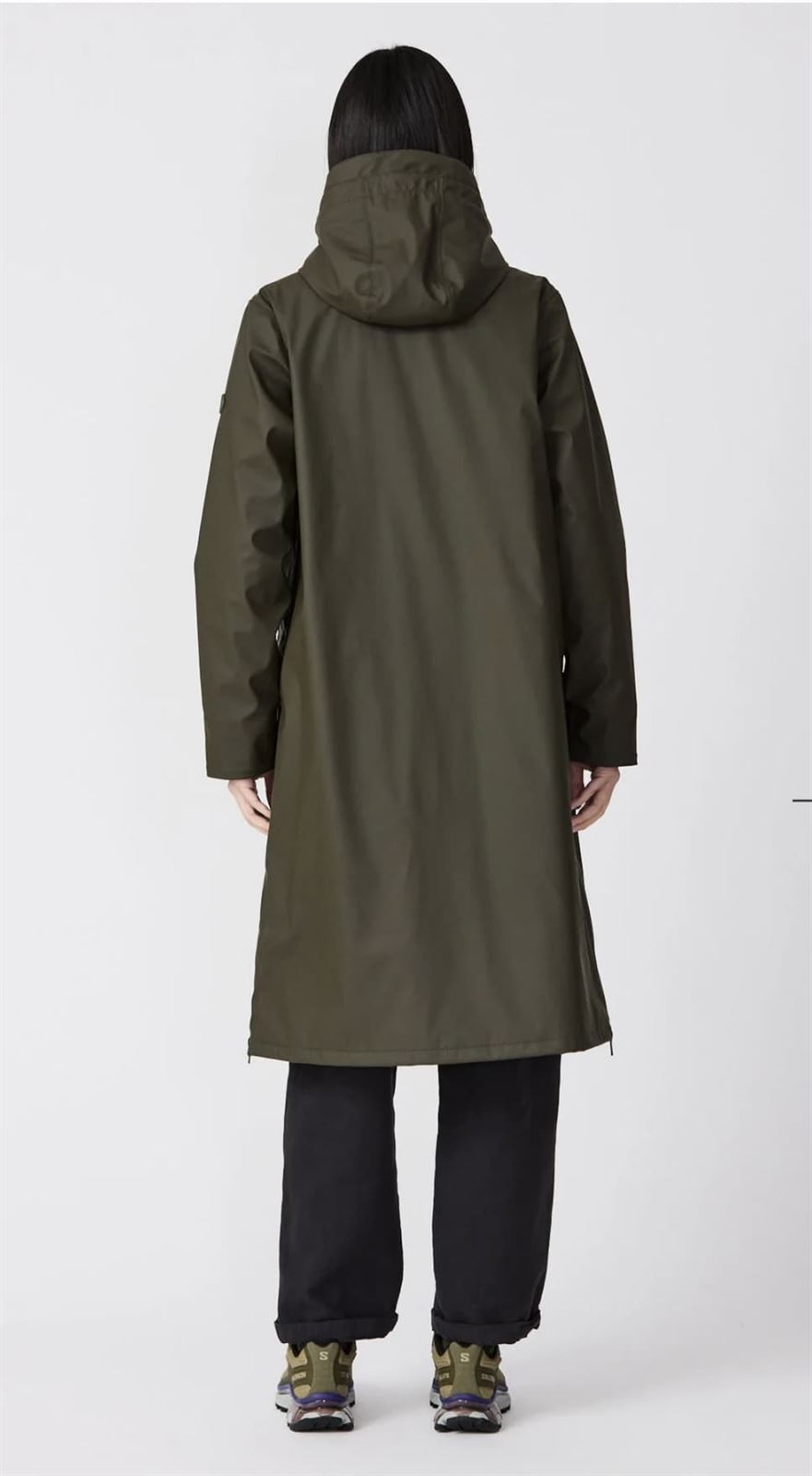 Parka TANTÄ TORM verde Khaki - Imagen 3