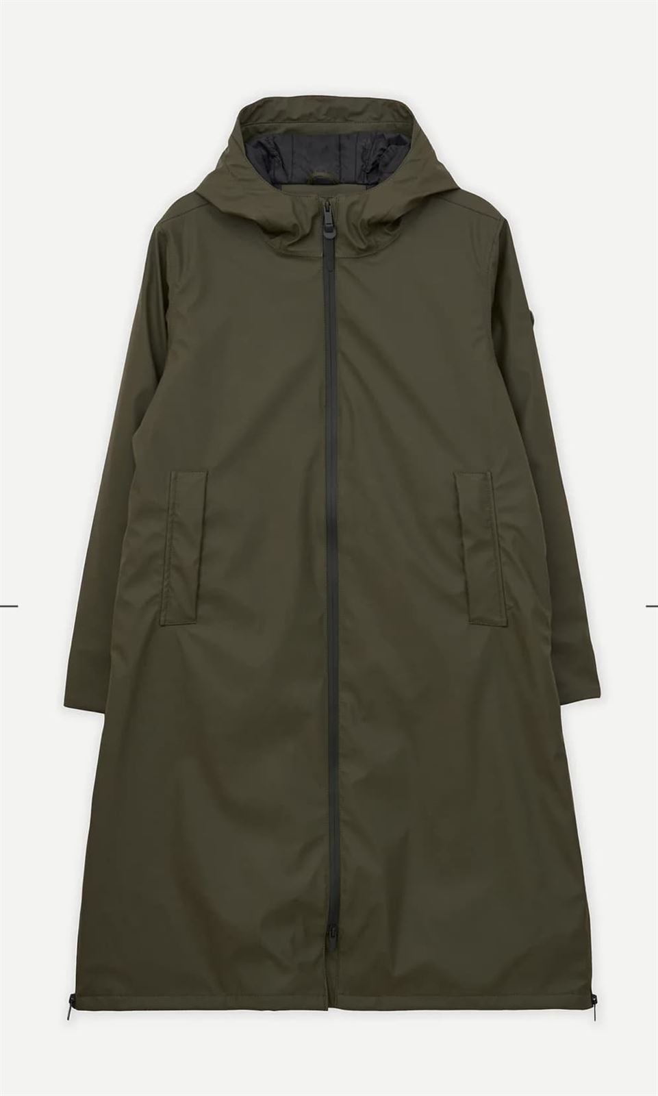 Parka TANTÄ TORM verde Khaki - Imagen 6