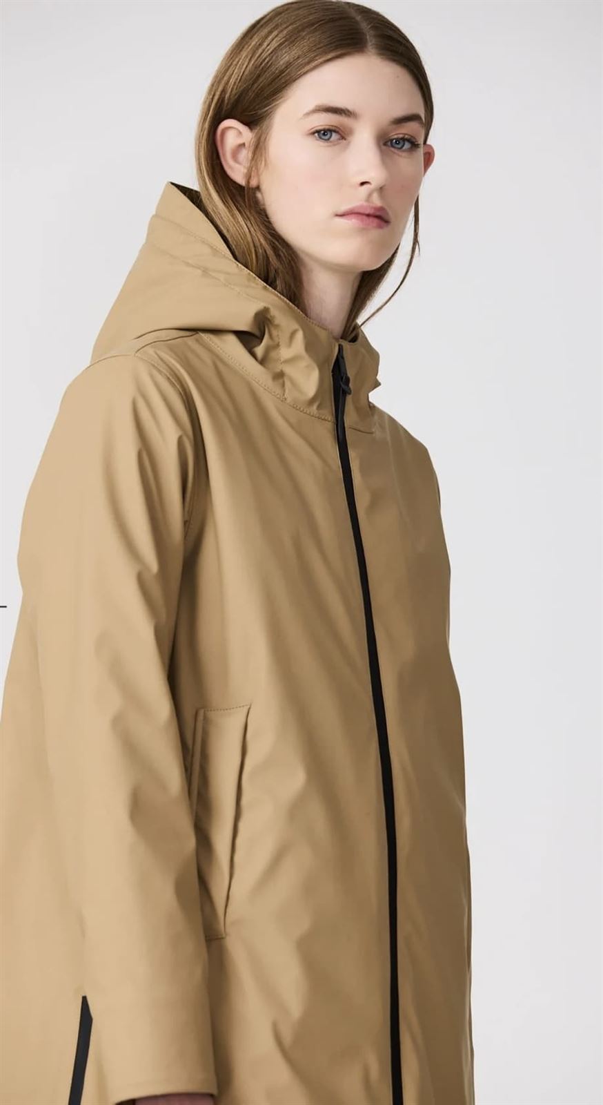 Parka TANTÄ Tormenta Kelp camel - Imagen 3