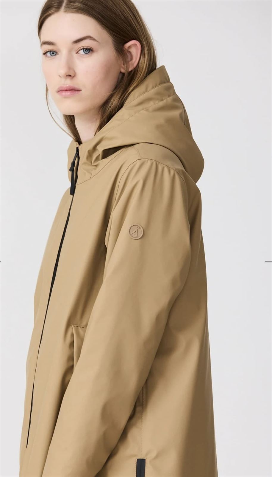 Parka TANTÄ Tormenta Kelp camel - Imagen 4