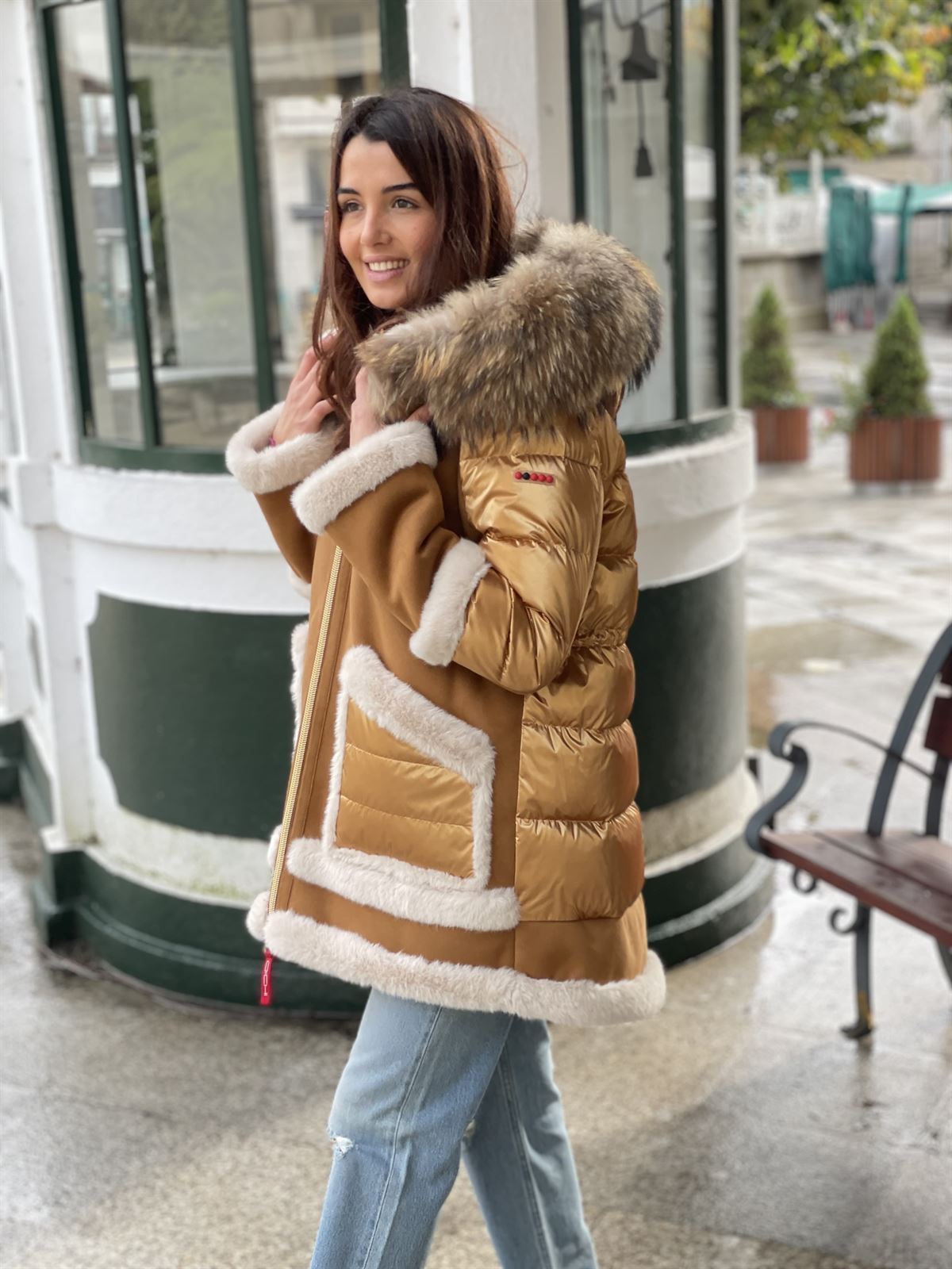 Plumas Dichi Orsa Camel - Imagen 4