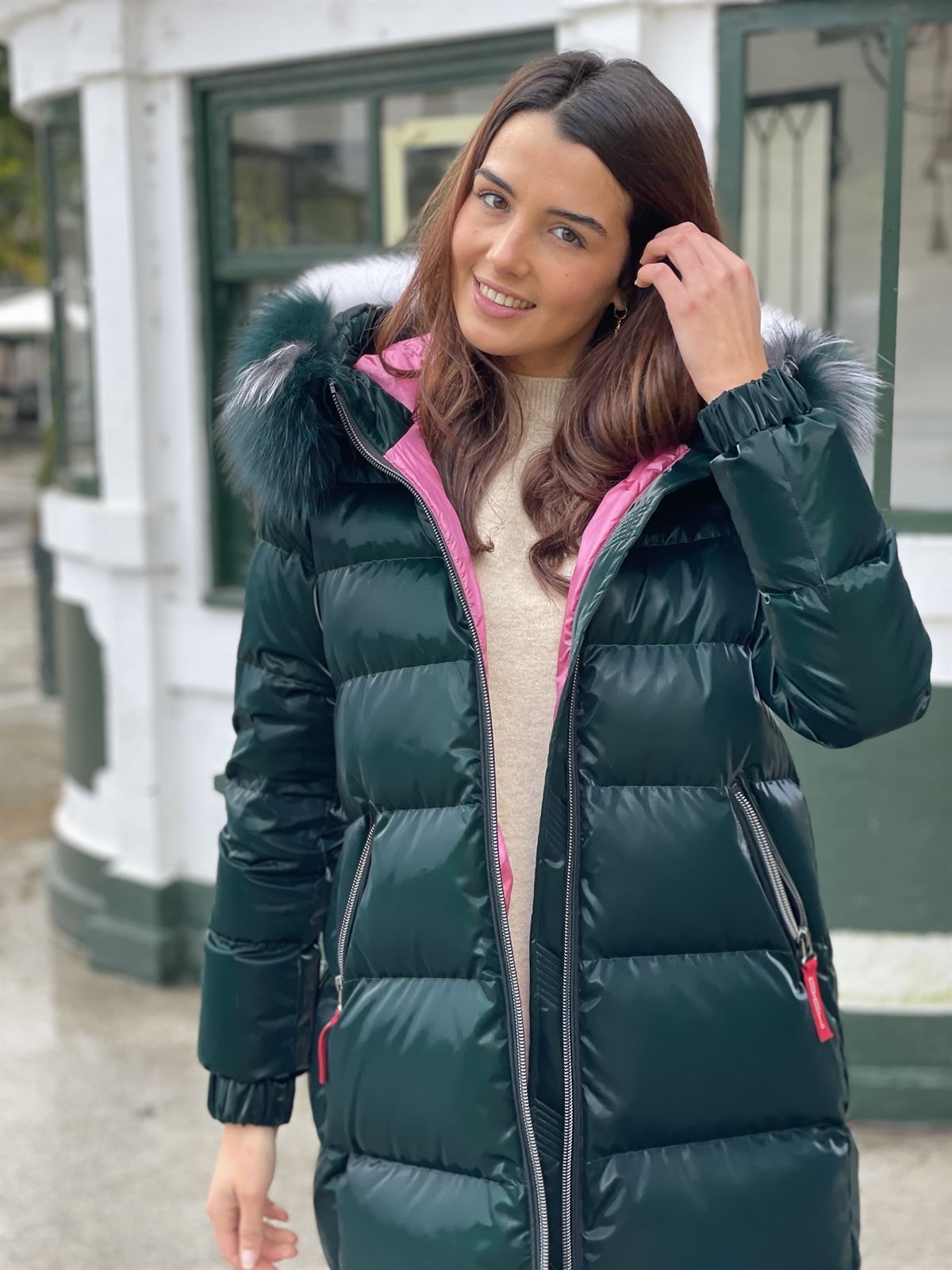 Plumas Dichi Tania Verde - Imagen 6