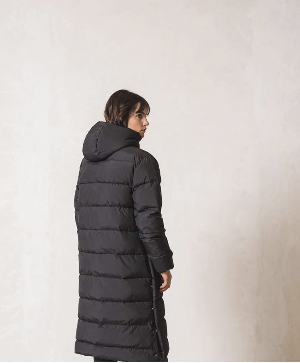 Plumífero Indi & Cold Maxi negro - Imagen 4