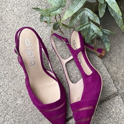 Salón 14010  Dibia by Ezzio tul y ante magenta - Imagen 1