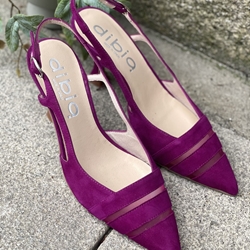 Salón 14010  Dibia by Ezzio tul y ante magenta - Imagen 2