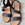 Sandalia 25362 HEEE SHOES tiras cruzadas vaquetilla cuero negro - Imagen 1