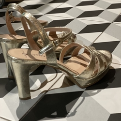 Sandalia Angari MAITE -75 escamas milos champan - Imagen 2