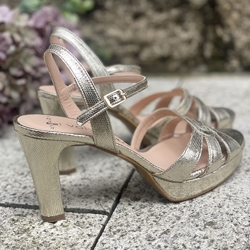 Sandalia Angari MAITE -75 milos champan - Imagen 2