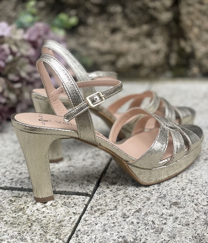 Sandalia Angari MAITE -75  milos champan - Imagen 2