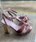 Sandalia Angari Zapatos terciopelo rosa - Imagen 2