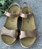 Sandalia HEE SHOES Marsella BIO metalizada dorada. - Imagen 2