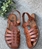 Sandalia HEEE SHOES cangrejera vaquilla cuero - Imagen 2