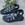 Sandalia HEEE SHOES CONFY tiras vaquetilla negra - Imagen 1