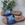 Sandalia HEEE SHOES descalza piel azul - Imagen 2