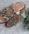 Sandalia HEEE SHOES descalza piel print leopardo - Imagen 2