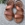 Sandalia HEEE SHOES tiras cruzadas vaquetilla cuero coñag - Imagen 1