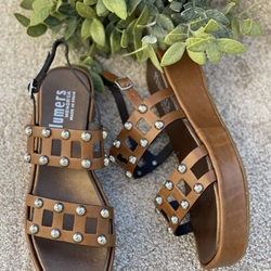 Sandalia Plumers Menorca 3762 Bio tachas cuero - Imagen 2