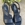 Sandalia Plumers Menorca 3774 plana asimetrica marino - Imagen 1