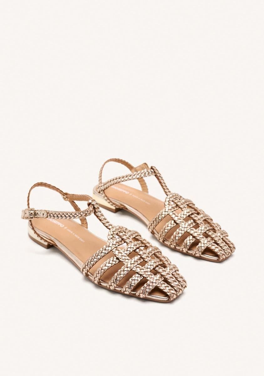 SANDALIAS CANGREJERAS GIOSEPPO CANGREJERAS PIEL TRENZADA DIGHTON - Imagen 1