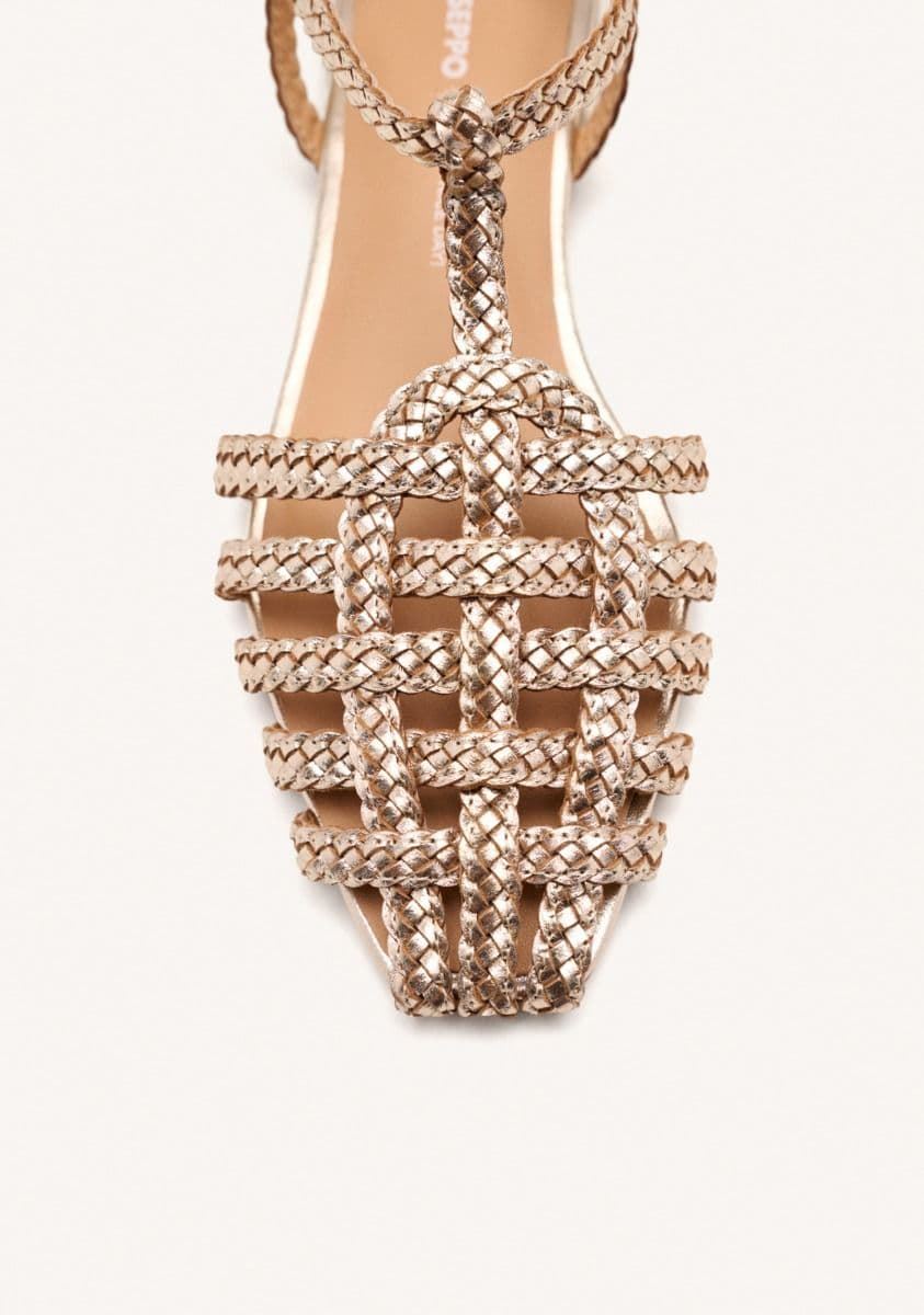 SANDALIAS CANGREJERAS GIOSEPPO CANGREJERAS PIEL TRENZADA DIGHTON - Imagen 2