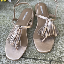 Sandalias Gioseppo PIEL FLECOS ESCANABA 78281 rose gold - Imagen 2