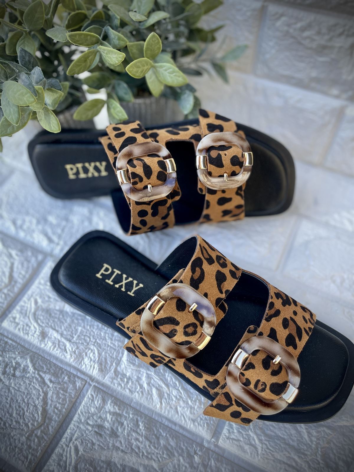 Sandalias PIXY descalza pala hebillas print - Imagen 5