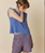 Short Indi & Cold 212 VICHY RETRO CUADROS AZULES - Imagen 1