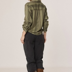 SOBRECAMISA Indi & Cold AD110 CARROT RAYAS KHAKI - Imagen 2