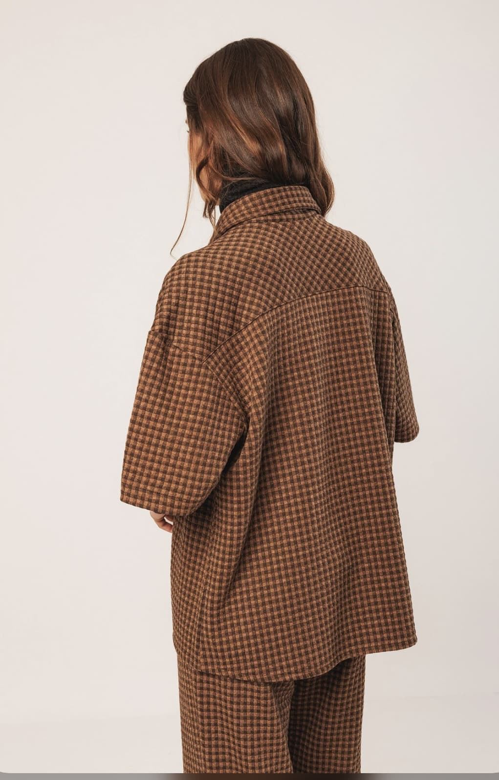 Sobrecamisa Indi & Cold punto roma ES395 CHOCOLATE - Imagen 1