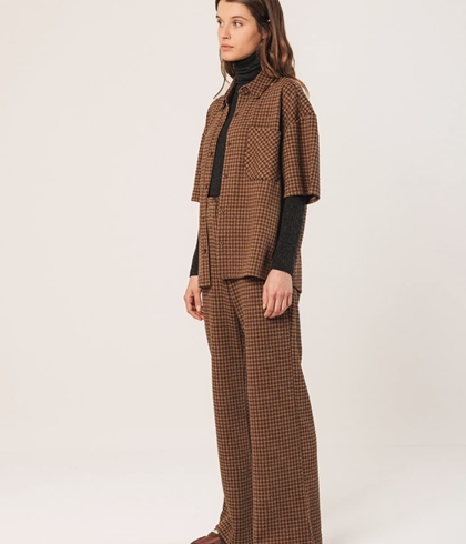 Sobrecamisa Indi & Cold punto roma ES395 CHOCOLATE - Imagen 2