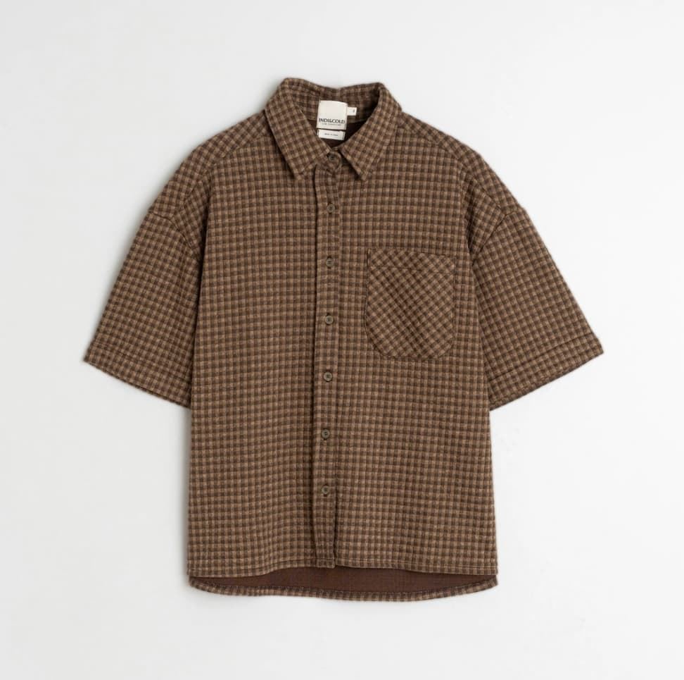 Sobrecamisa Indi & Cold punto roma ES395 CHOCOLATE - Imagen 4