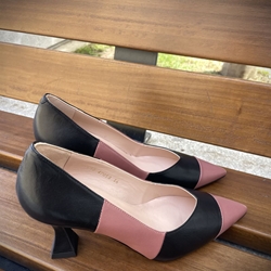 Stiletto Angari 47058 ASTOR rayas negro rosa - Imagen 1