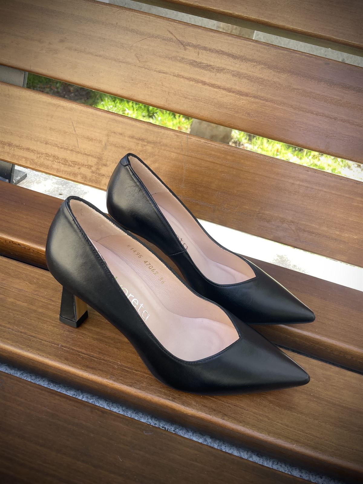Stiletto Angari 47062-33 MANILA NEGRO - Imagen 2