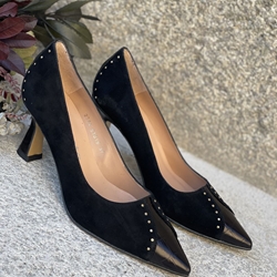 Stiletto Angari 51015-07 MANILA  mini tachas Negro - Imagen 1