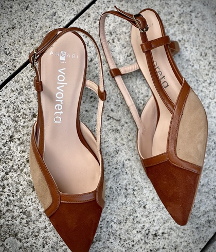 Stiletto Angari 52231 - 63 MAGA ante camel castaño - Imagen 2