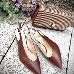 Stiletto Angari 52236 - 63 MAGA destalonado básico marrón chocolate - Imagen 1