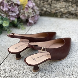 Stiletto Angari 52236 - 63 MAGA destalonado básico marrón chocolate - Imagen 2