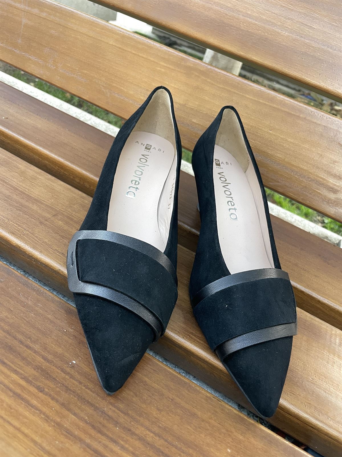 Stiletto Angari 54093-63 MAGA ante negro - Imagen 4