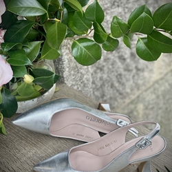 Stiletto Angari destalonado 46085-98  plata 7,5 cm - Imagen 2