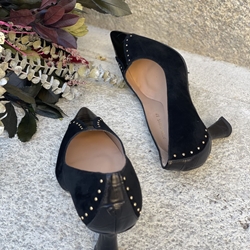 Stiletto Angari Rabat -07  mini tachas Negro - Imagen 2