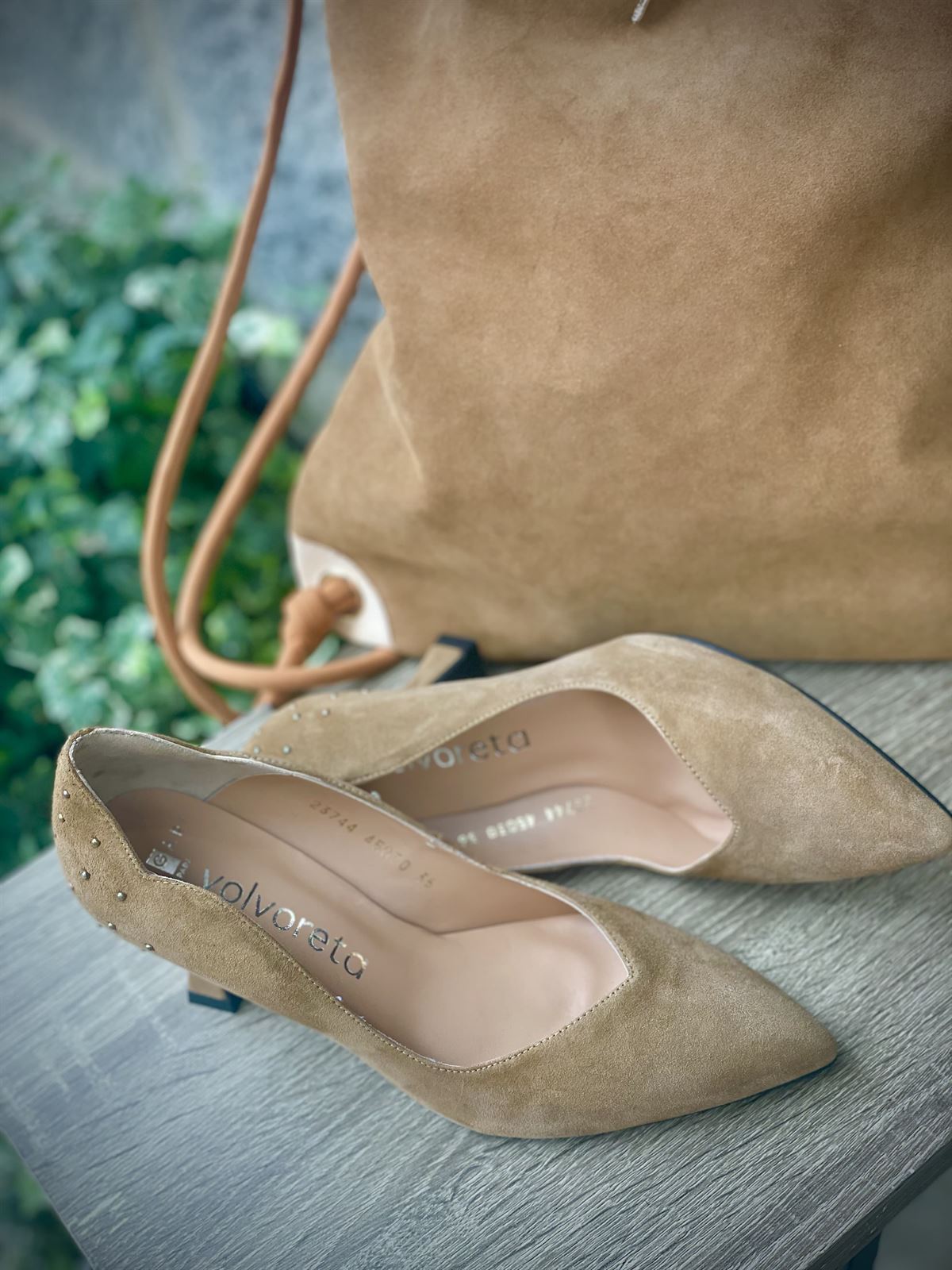 Stiletto Angari Zapatos camel - Imagen 3