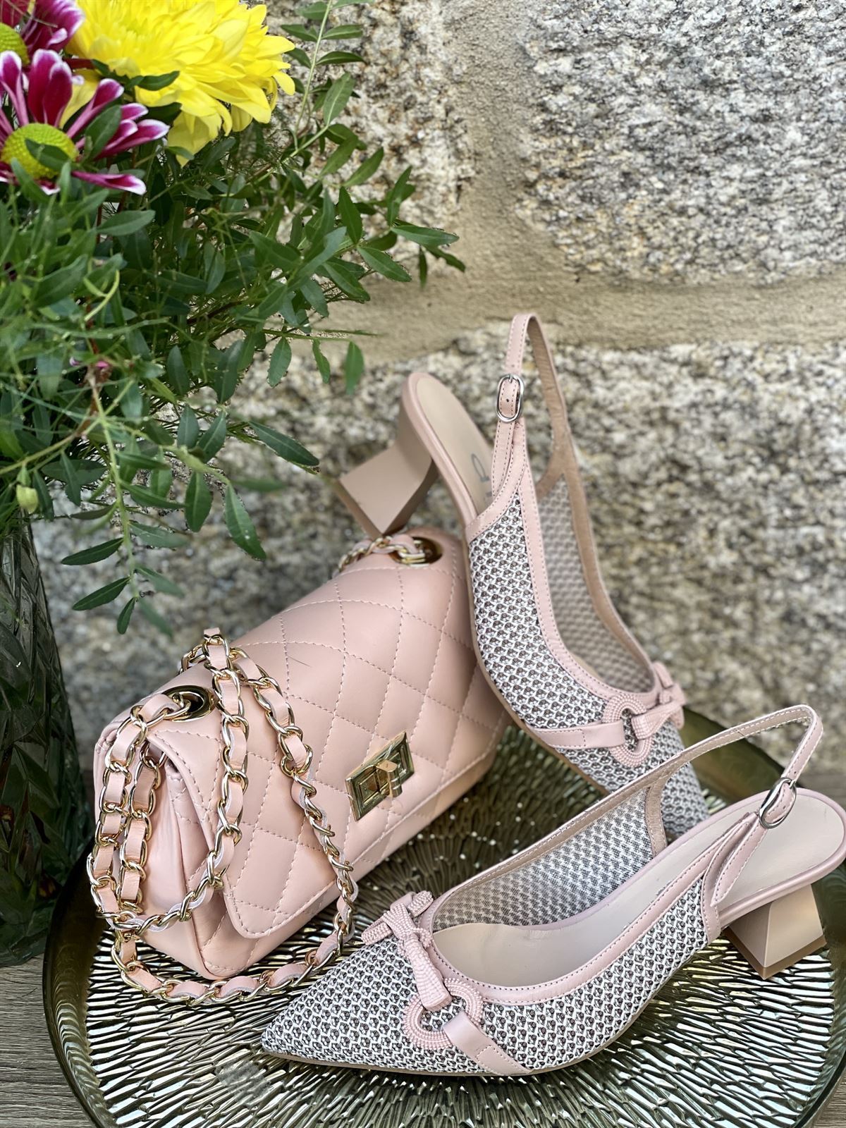 Stiletto Dibia by Ezzio 10090-2 vivo rosa - Imagen 4