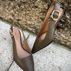 Stiletto Gioseppo 80032 tacón green - Imagen 2