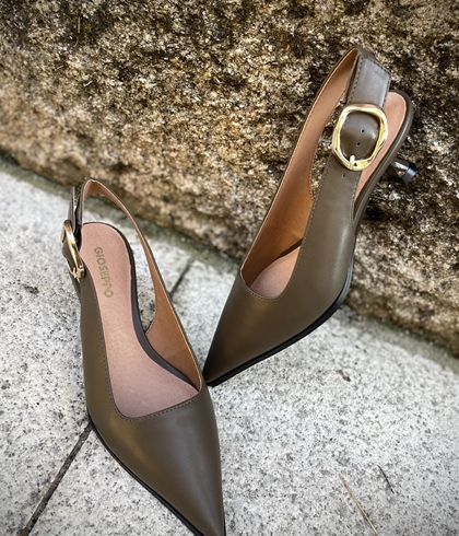 Stiletto Gioseppo 80032 tacón green - Imagen 2