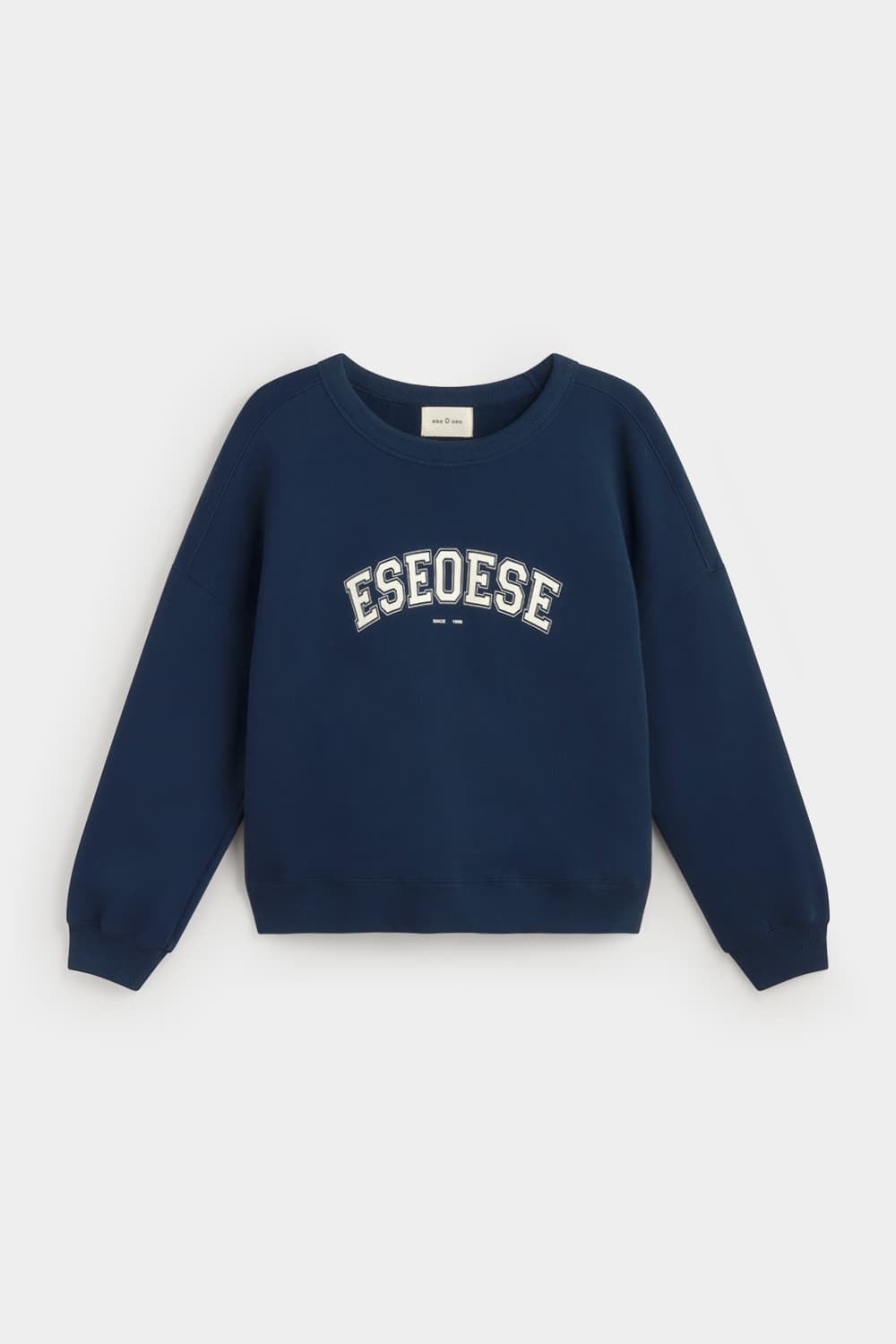 Sudadera ese O ese azul marino COLLEGE - Imagen 4