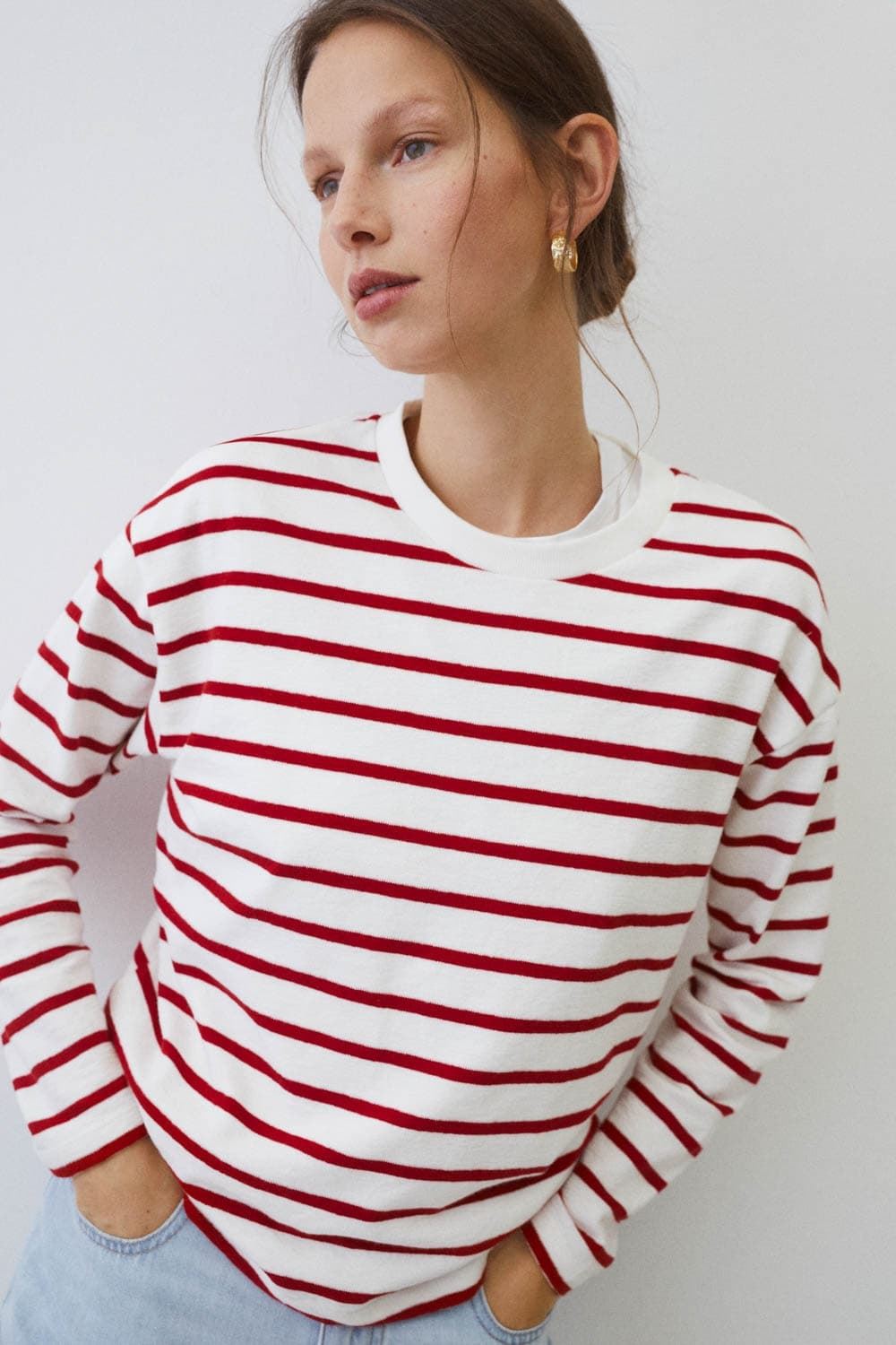 Sudadera ese O ese estriñes rojo - Imagen 3