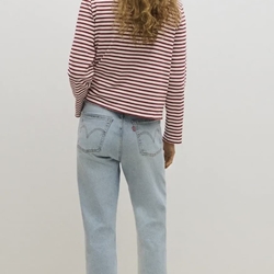 Sudadera ese O ese  FELPA.PORTOFINO BURNT RED-ECRU - Imagen 2