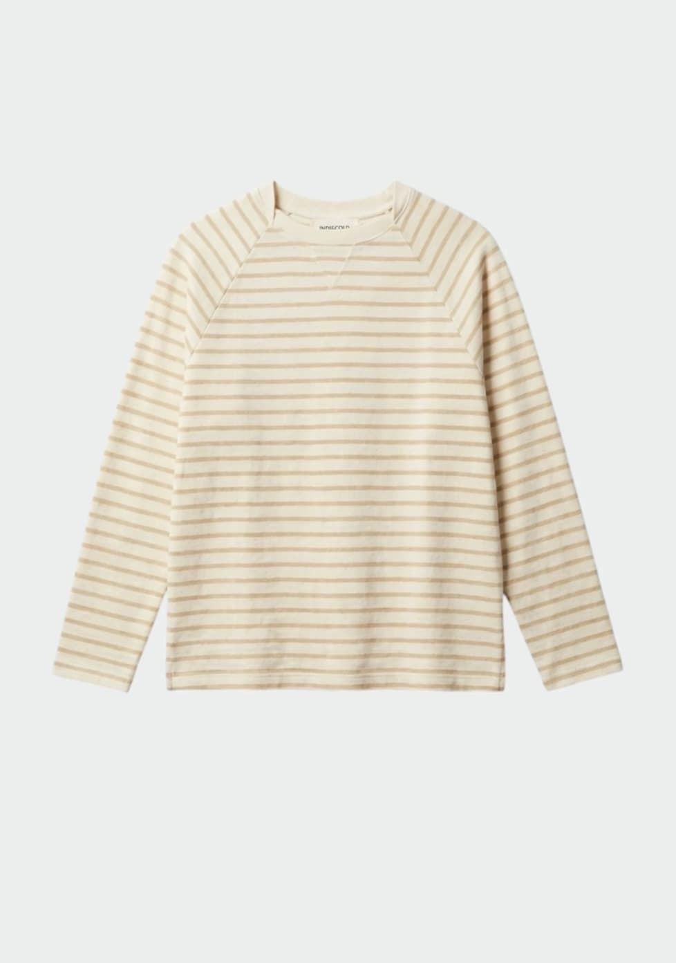 SUDADERA Indi & Cold ES846 FELPA RAYAS rayas beige - Imagen 5