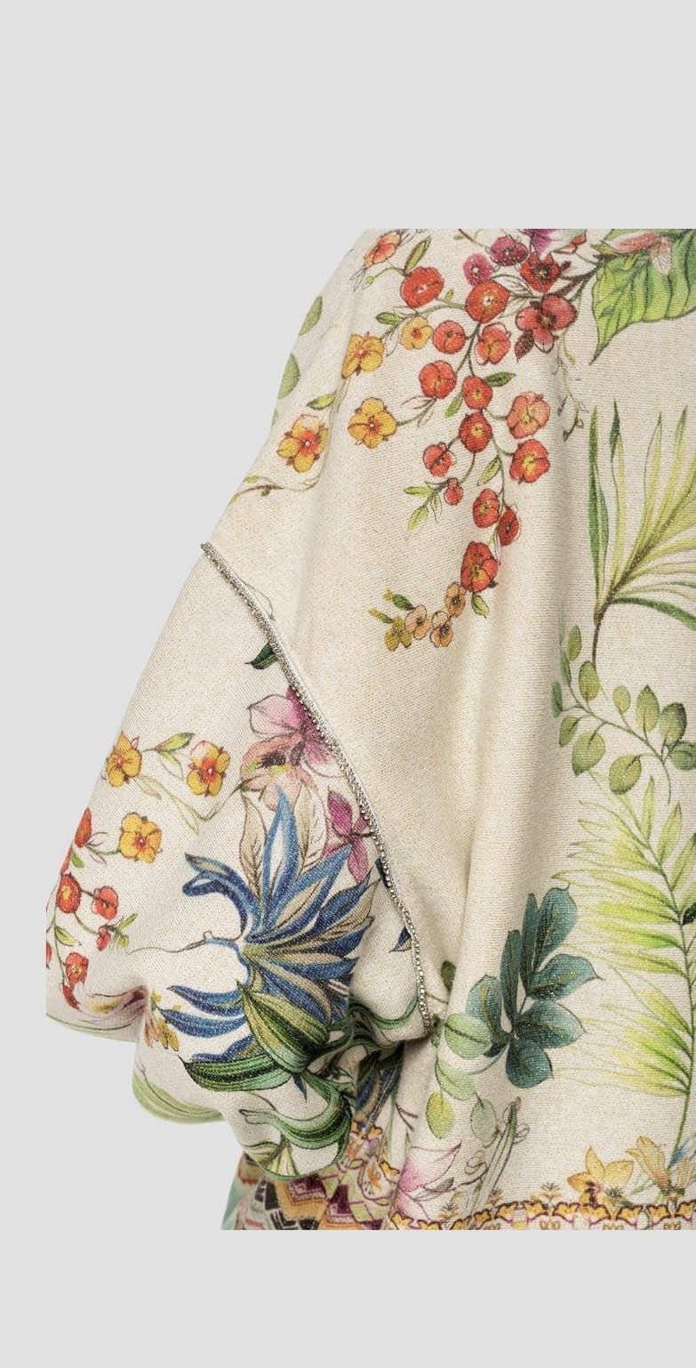 Sudadera Replay flores - Imagen 3